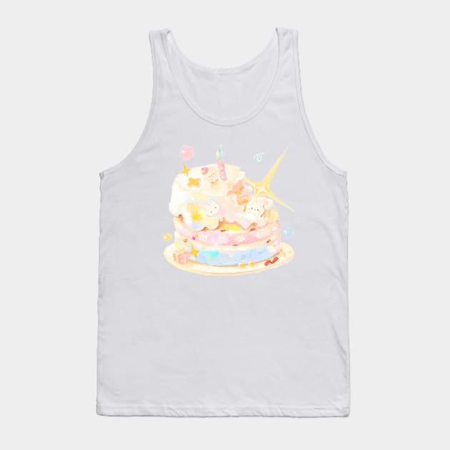 Happy Cake Tank Top by happyyu